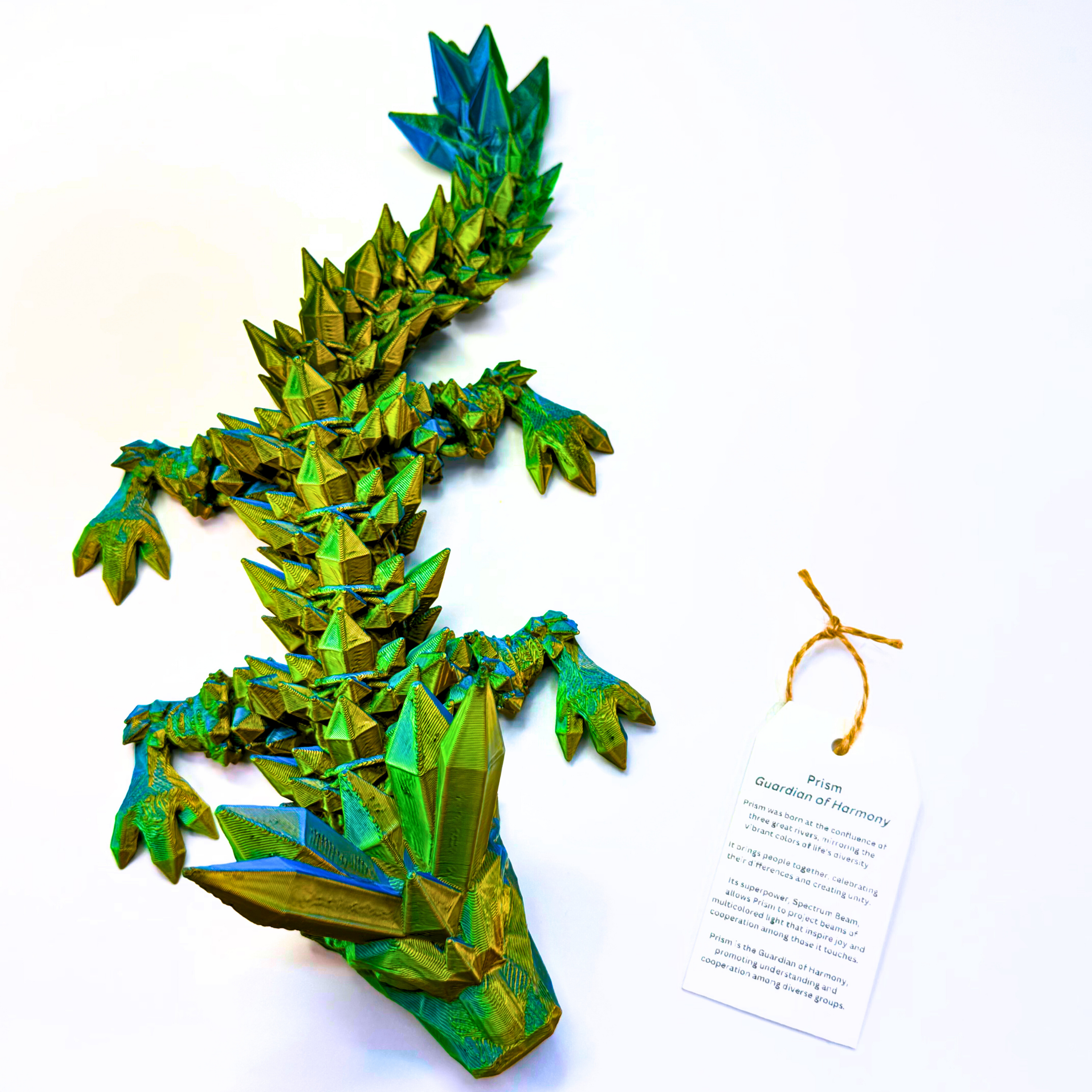 12IN Baby Crystal Dragon - Crystal Dragons - Dragon Fidgets