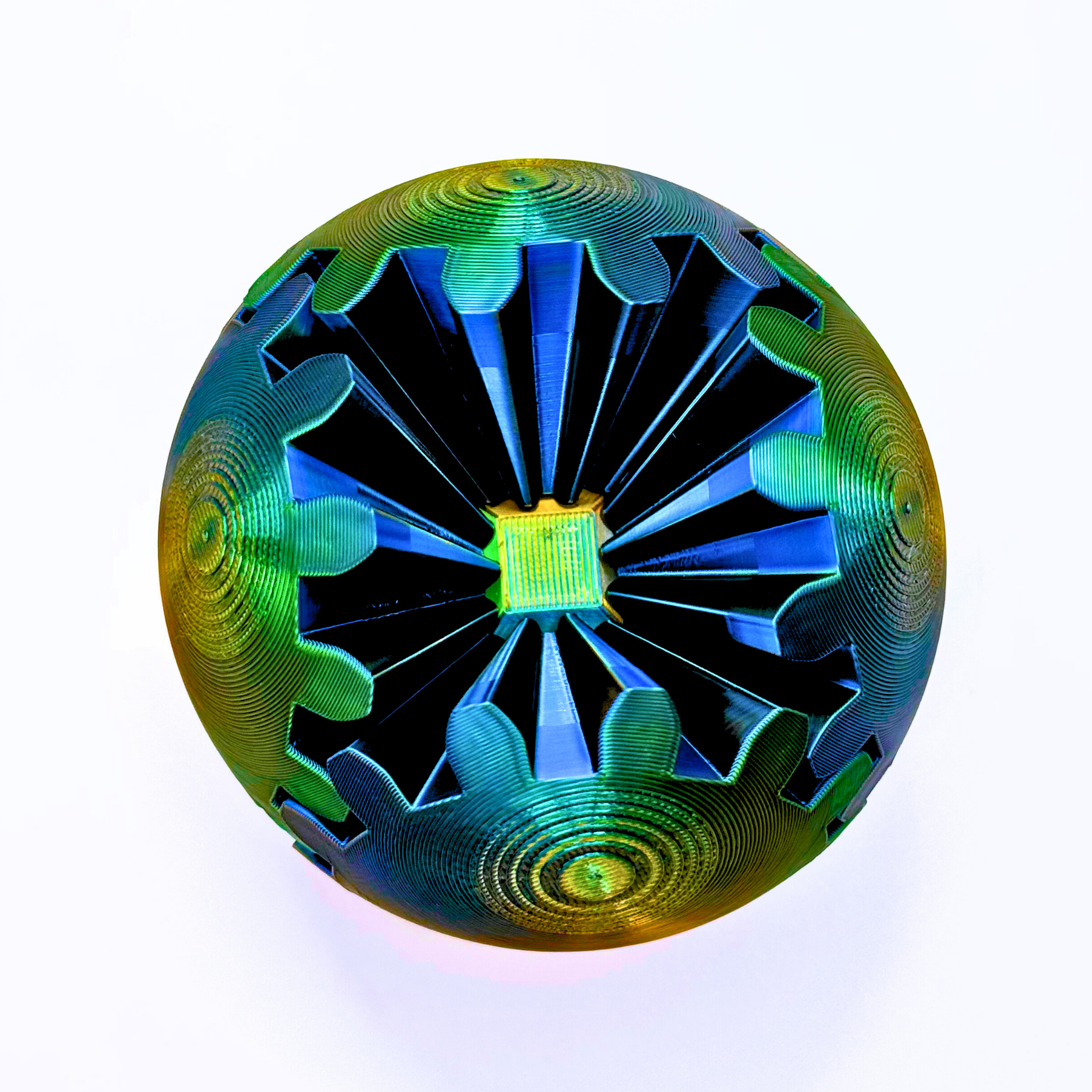 Large Gear Ball Fidget Toy - Gear Balls - Dragon Fidgets