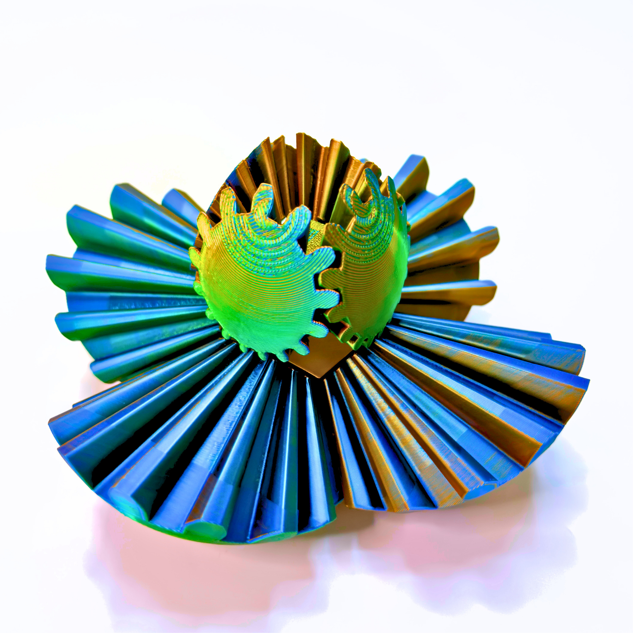 Large Gear Ball Fidget Toy - Gear Balls - Dragon Fidgets