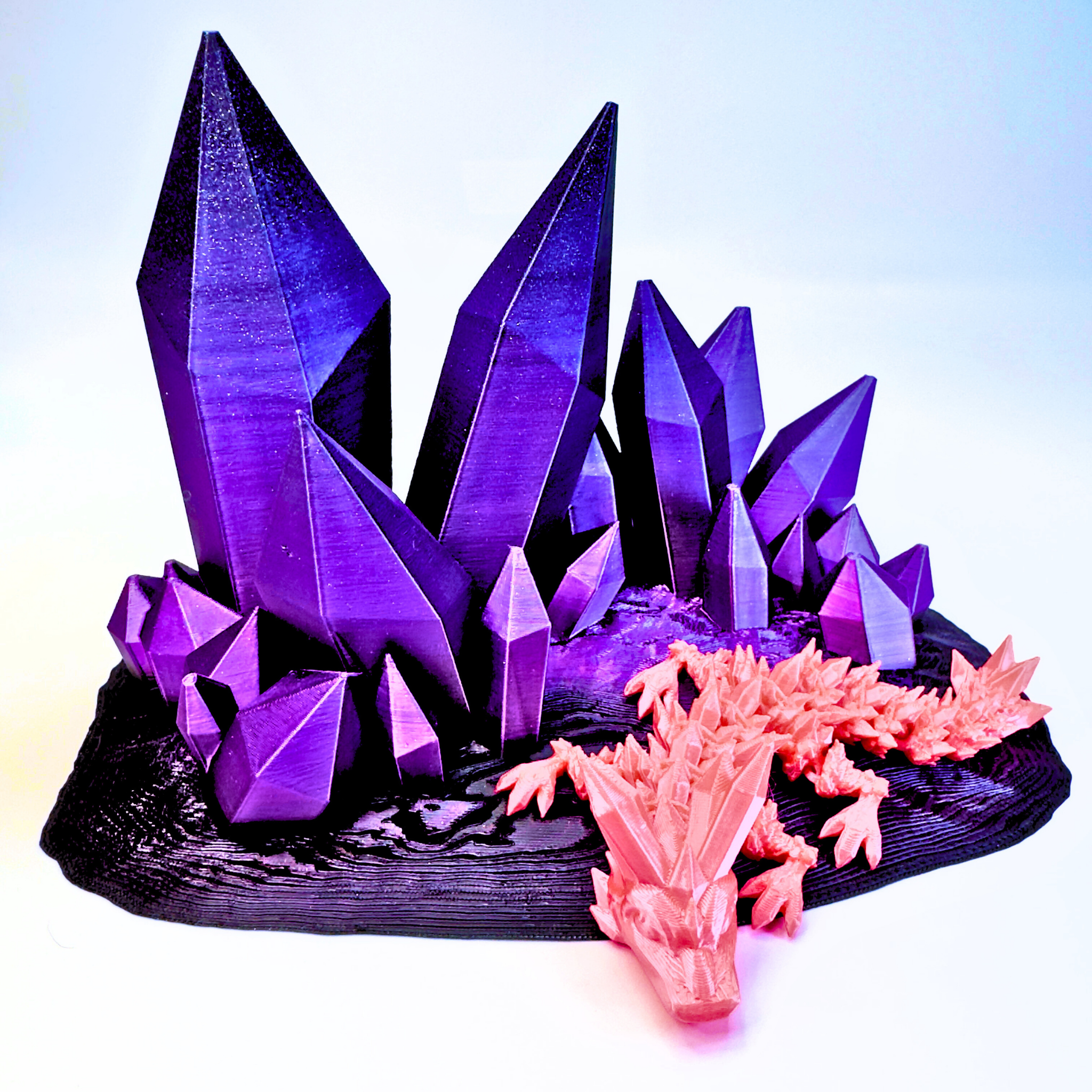 Crystal Dragon Stand - Crystal Dragons - Dragon Fidgets