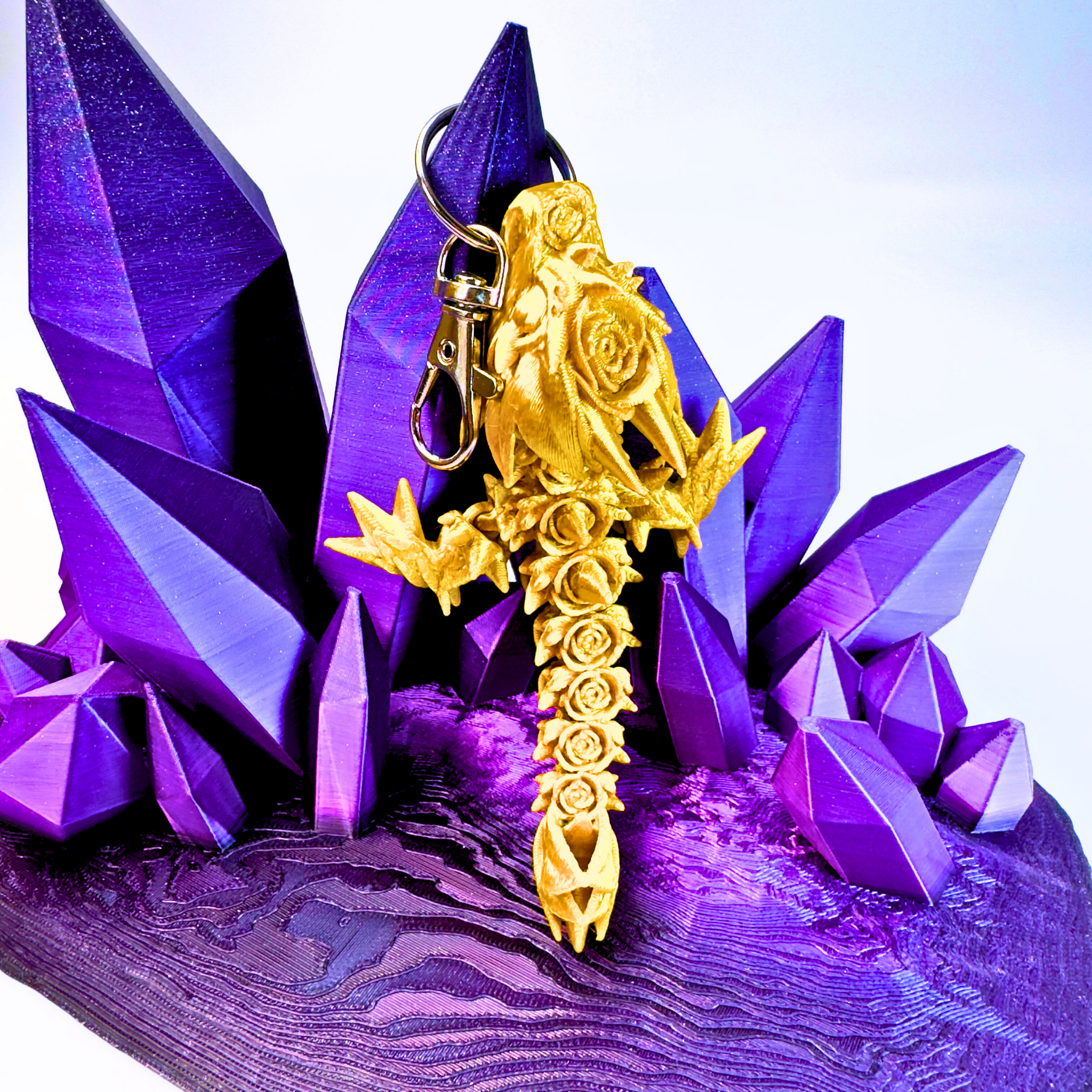 Crystal Dragon Stand - Crystal Dragons - Dragon Fidgets