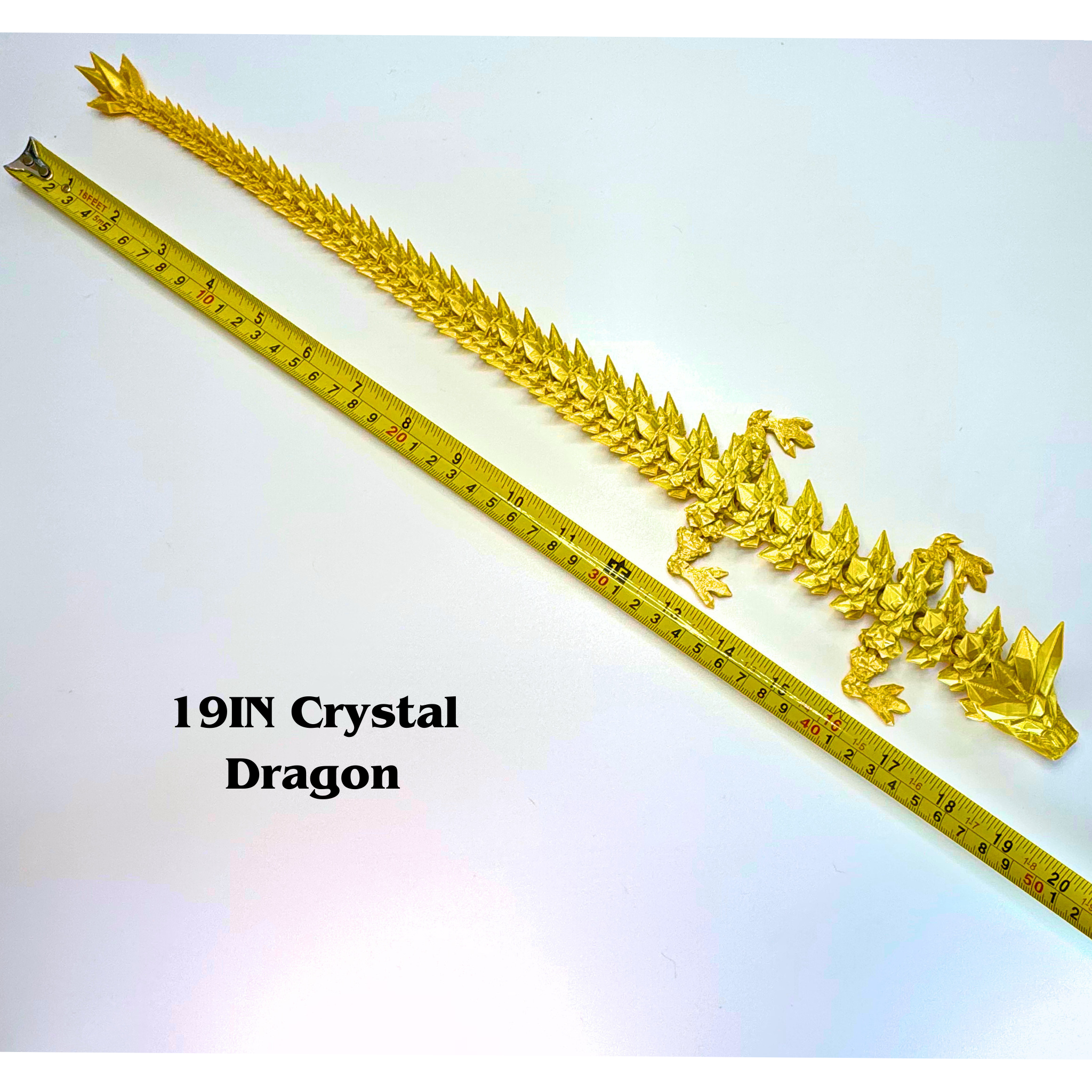19IN Crystal Dragon - Crystal Dragons - Dragon Fidgets