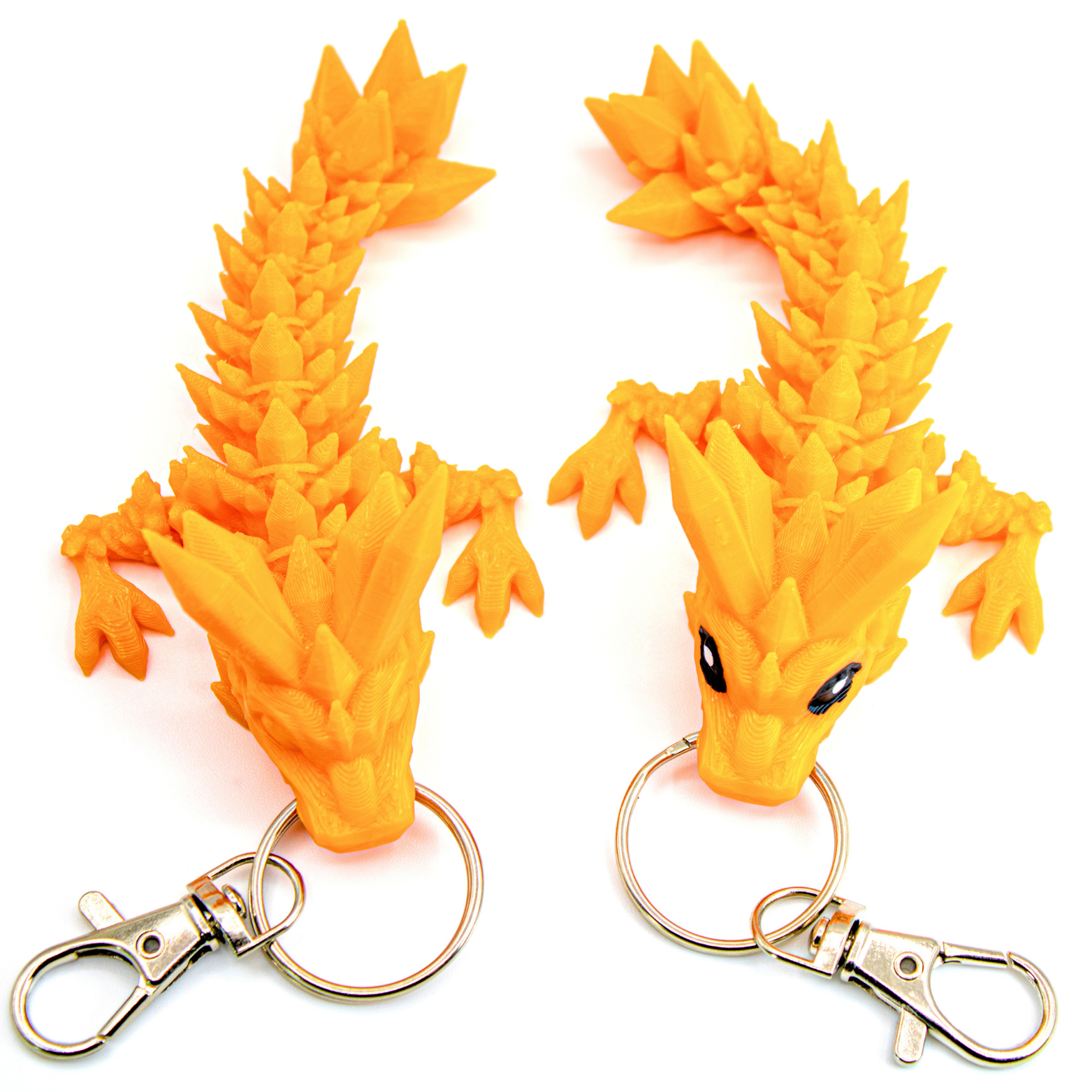 4.5IN Crystal Dragon Keychain & Egg - Crystal Dragons - Dragon Fidgets