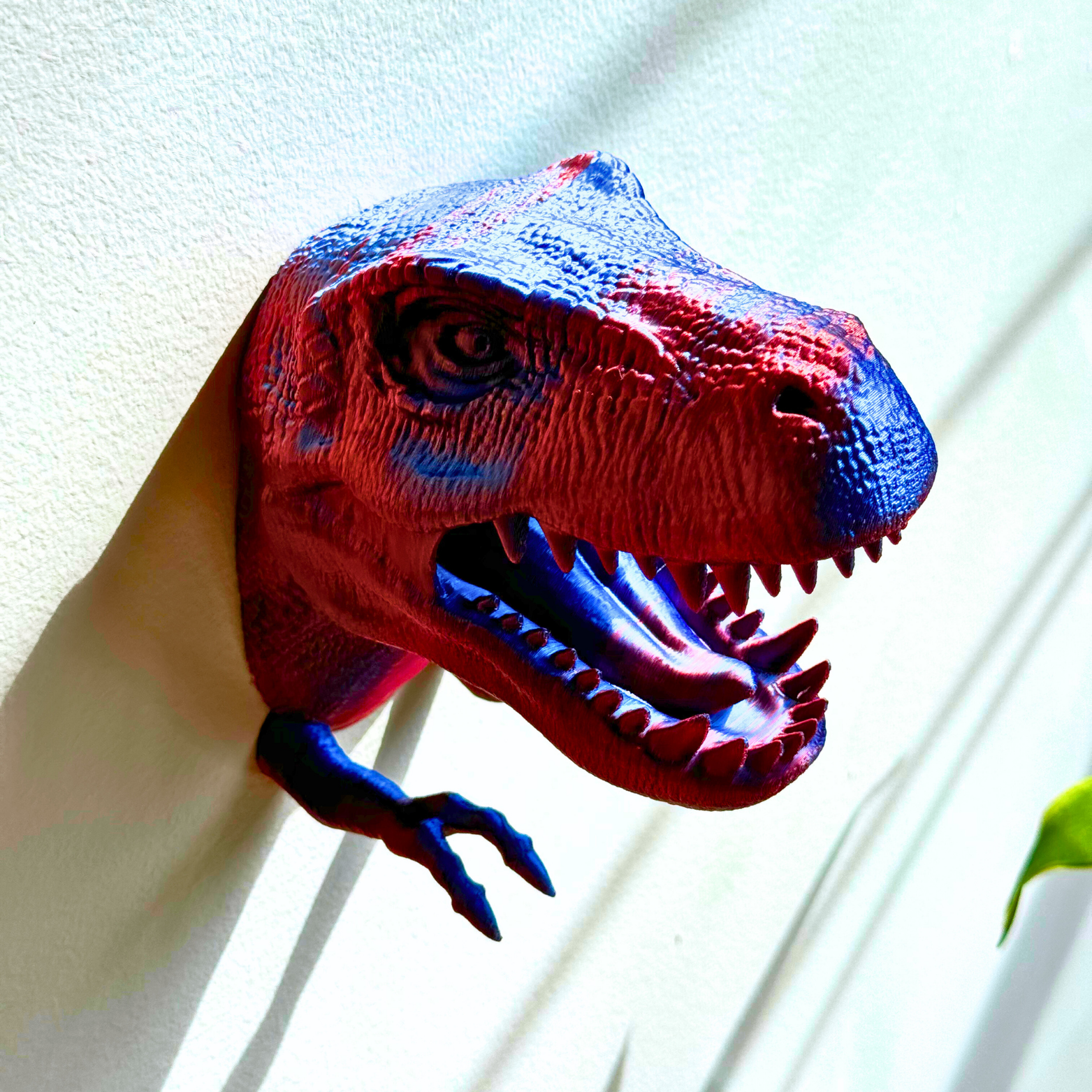 T-Rex Wall Mount Accessory Holder - T-Rex - Dragon Fidgets