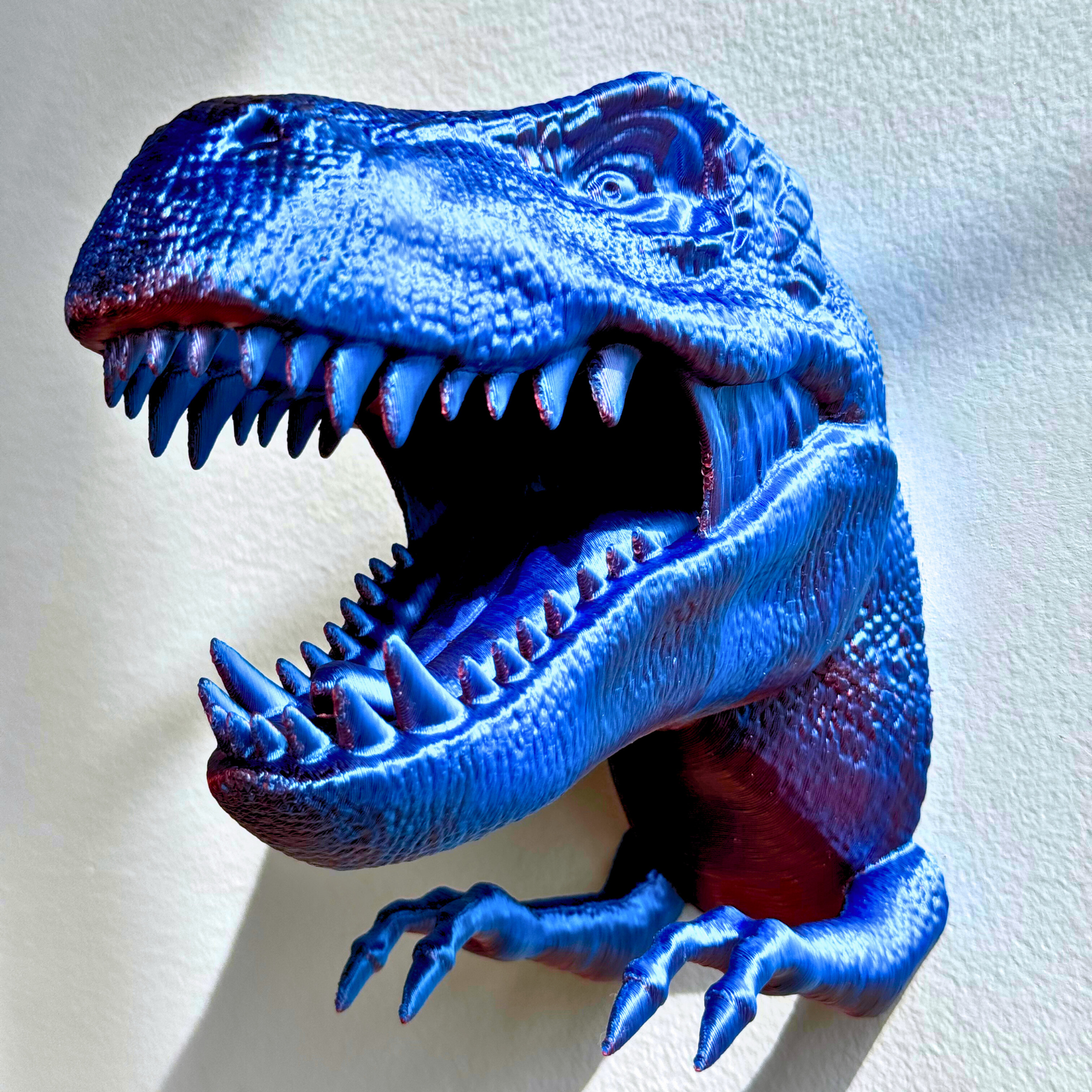 T-Rex Wall Mount Accessory Holder - T-Rex - Dragon Fidgets