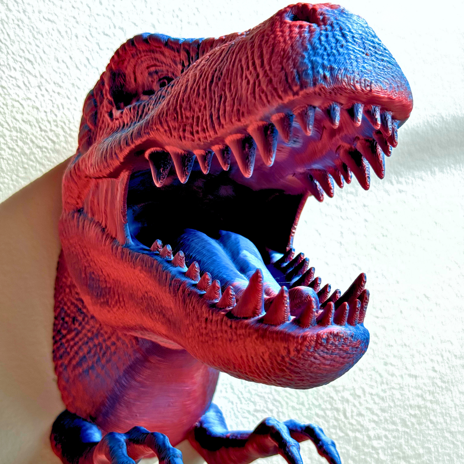 T-Rex Wall Mount Accessory Holder - T-Rex - Dragon Fidgets