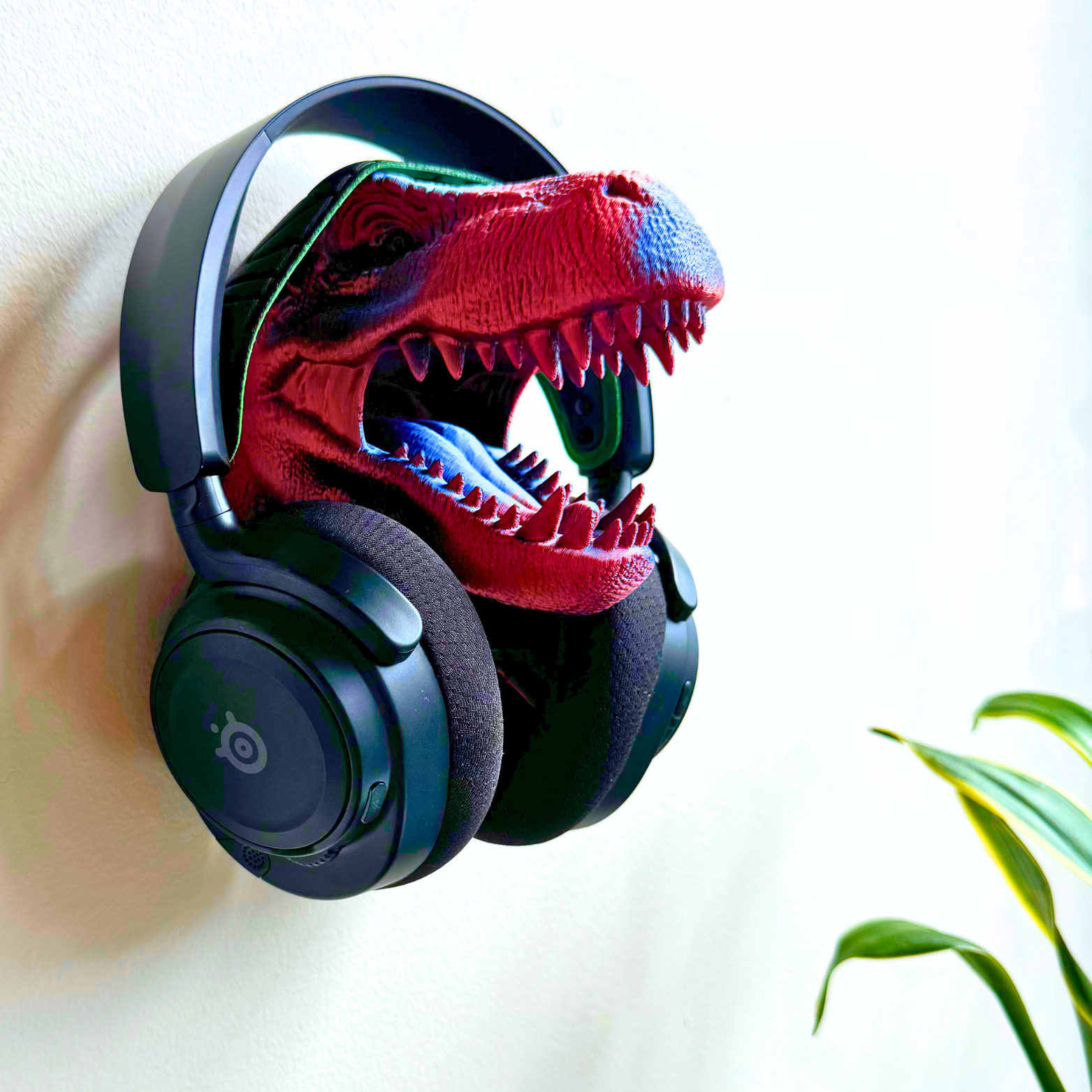 T-Rex Wall Mount Accessory Holder - T-Rex - Dragon Fidgets