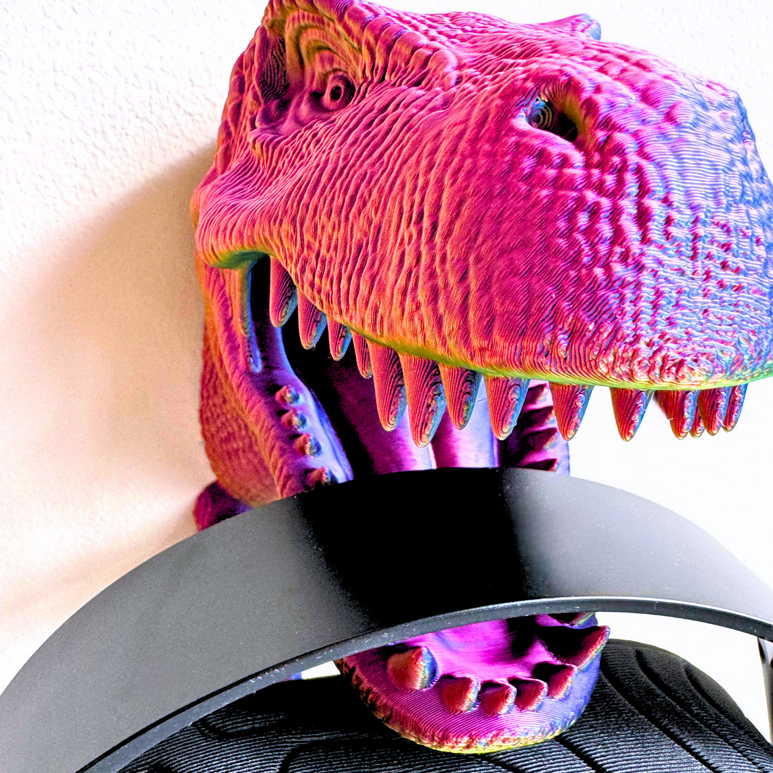 T-Rex Wall Mount Accessory Holder - T-Rex - Dragon Fidgets