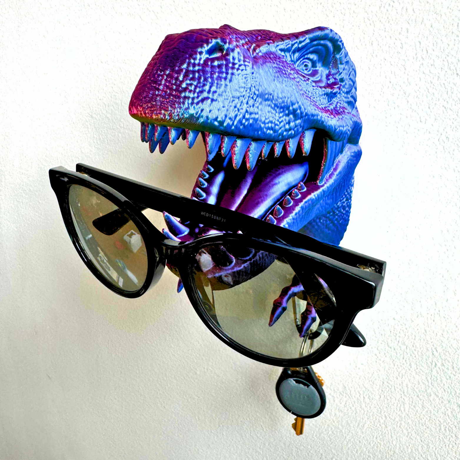 T-Rex Wall Mount Accessory Holder - T-Rex - Dragon Fidgets