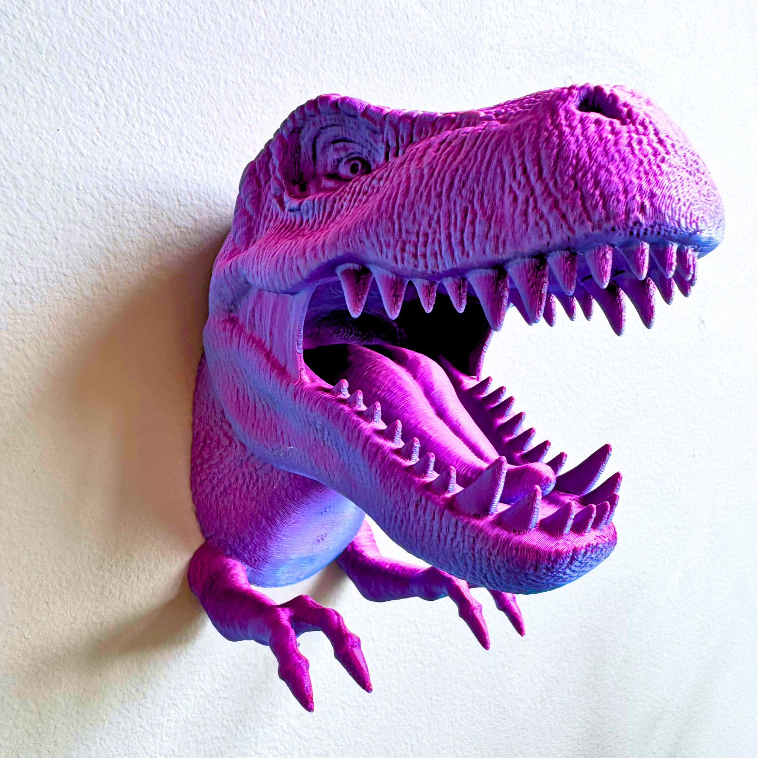 T-Rex Wall Mount Accessory Holder - T-Rex - Dragon Fidgets