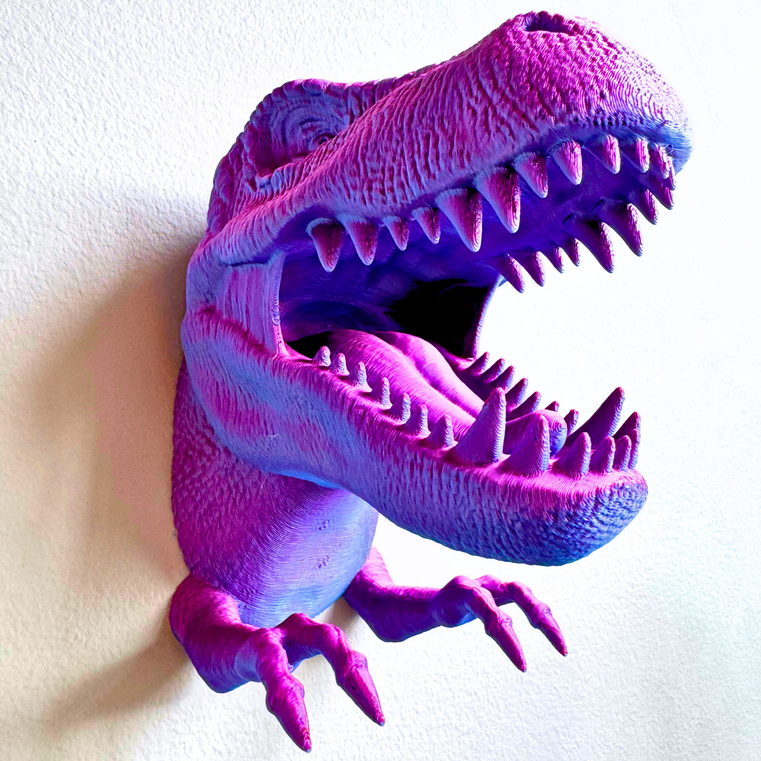 T-Rex Wall Mount Accessory Holder - T-Rex - Dragon Fidgets