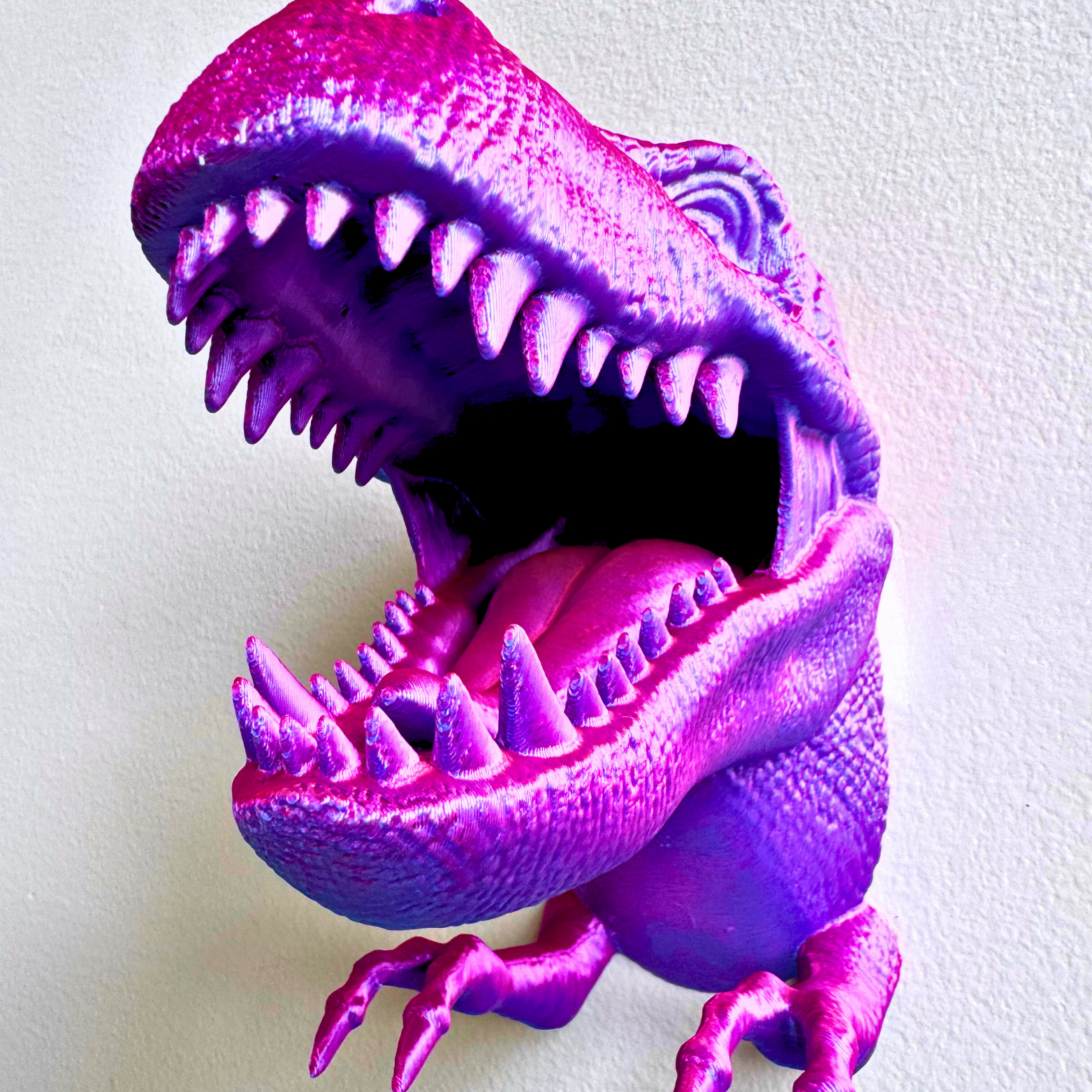 T-Rex Wall Mount Accessory Holder - T-Rex - Dragon Fidgets