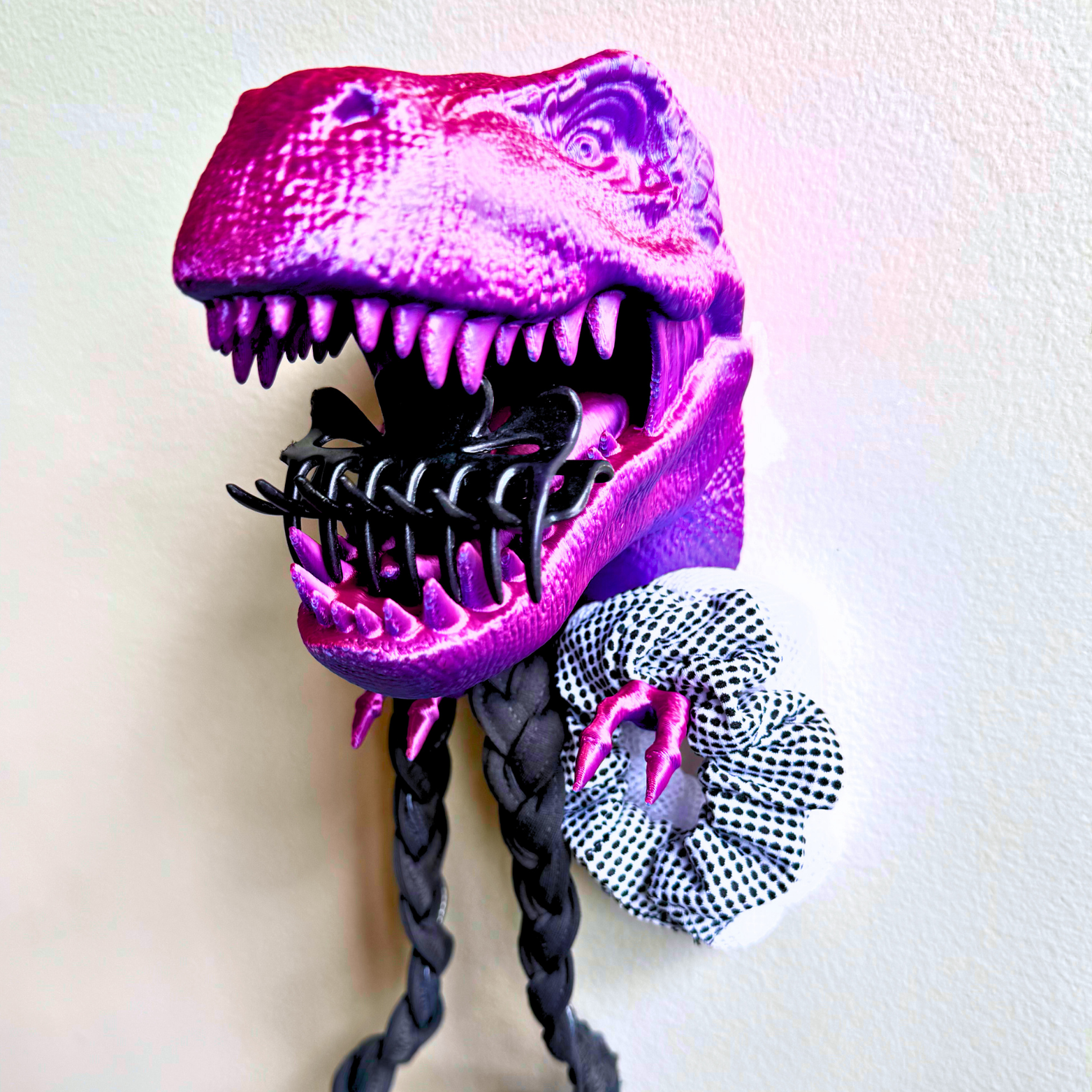 T-Rex Wall Mount Accessory Holder - T-Rex - Dragon Fidgets