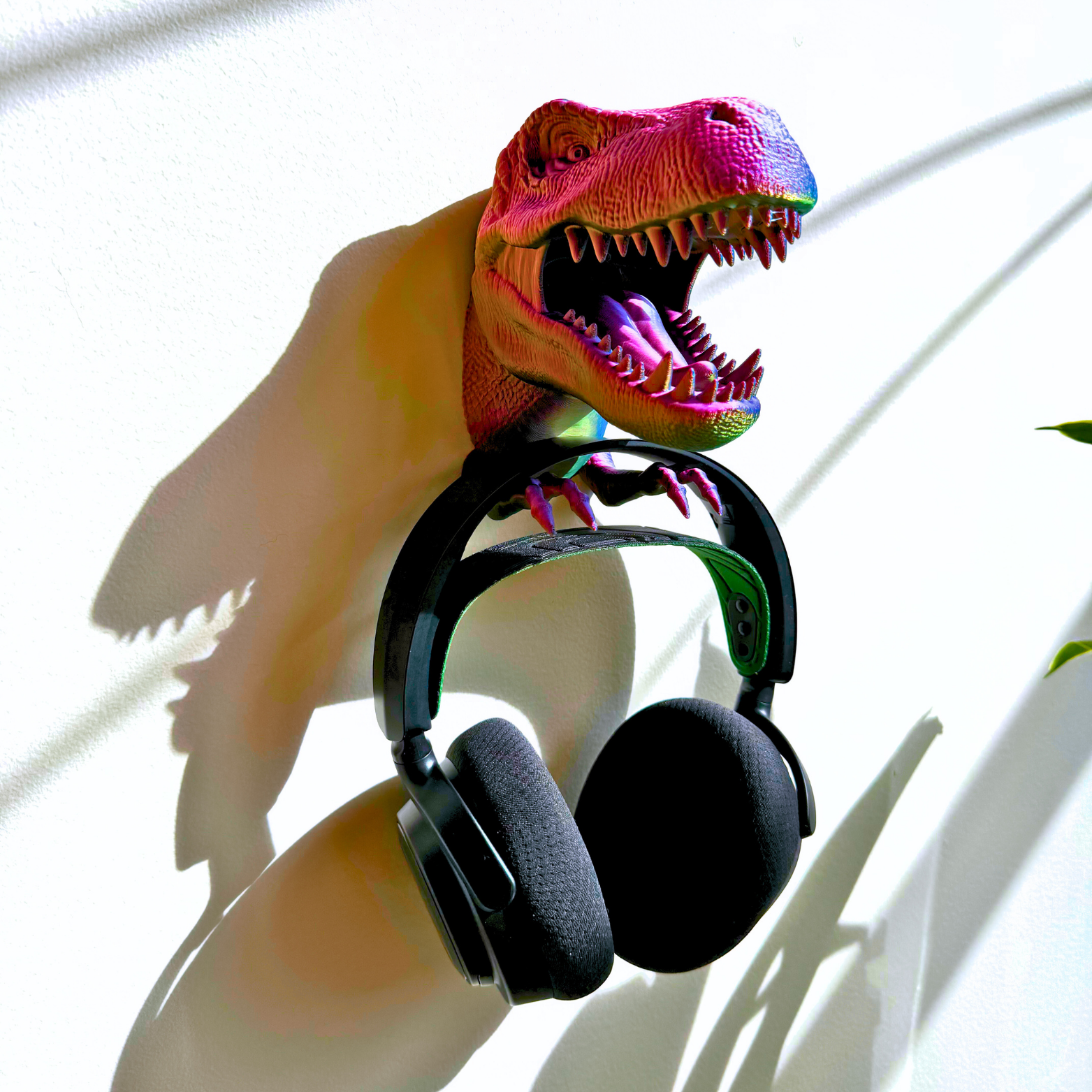 T-Rex Wall Mount Accessory Holder - T-Rex - Dragon Fidgets