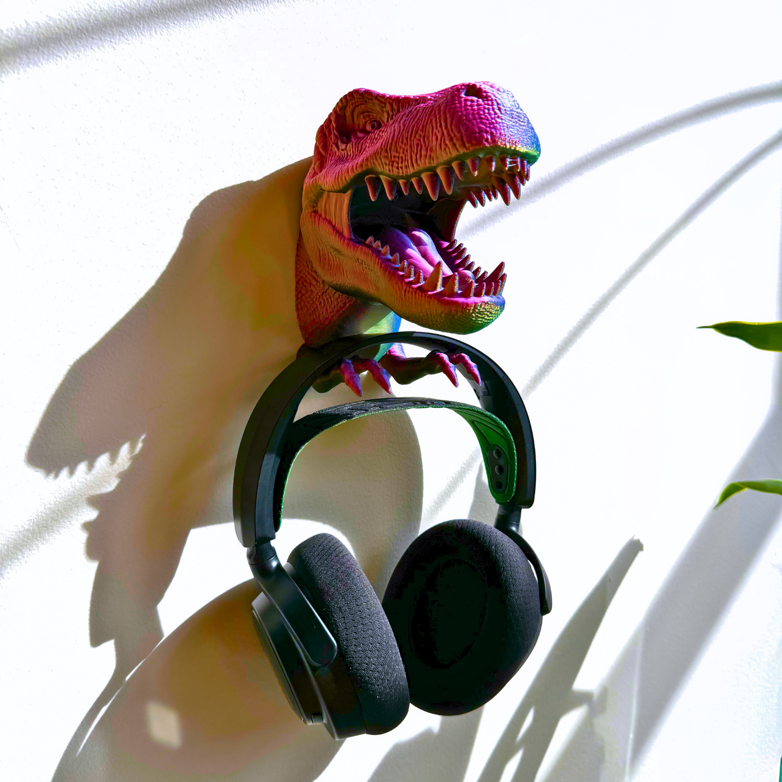 T-Rex Wall Mount Accessory Holder - T-Rex - Dragon Fidgets