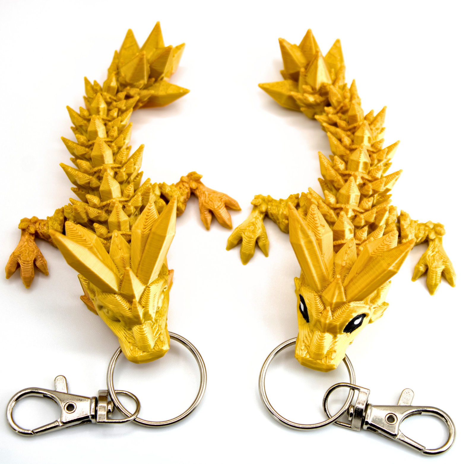 4.5IN Crystal Dragon Keychain & Egg - Crystal Dragons - Dragon Fidgets