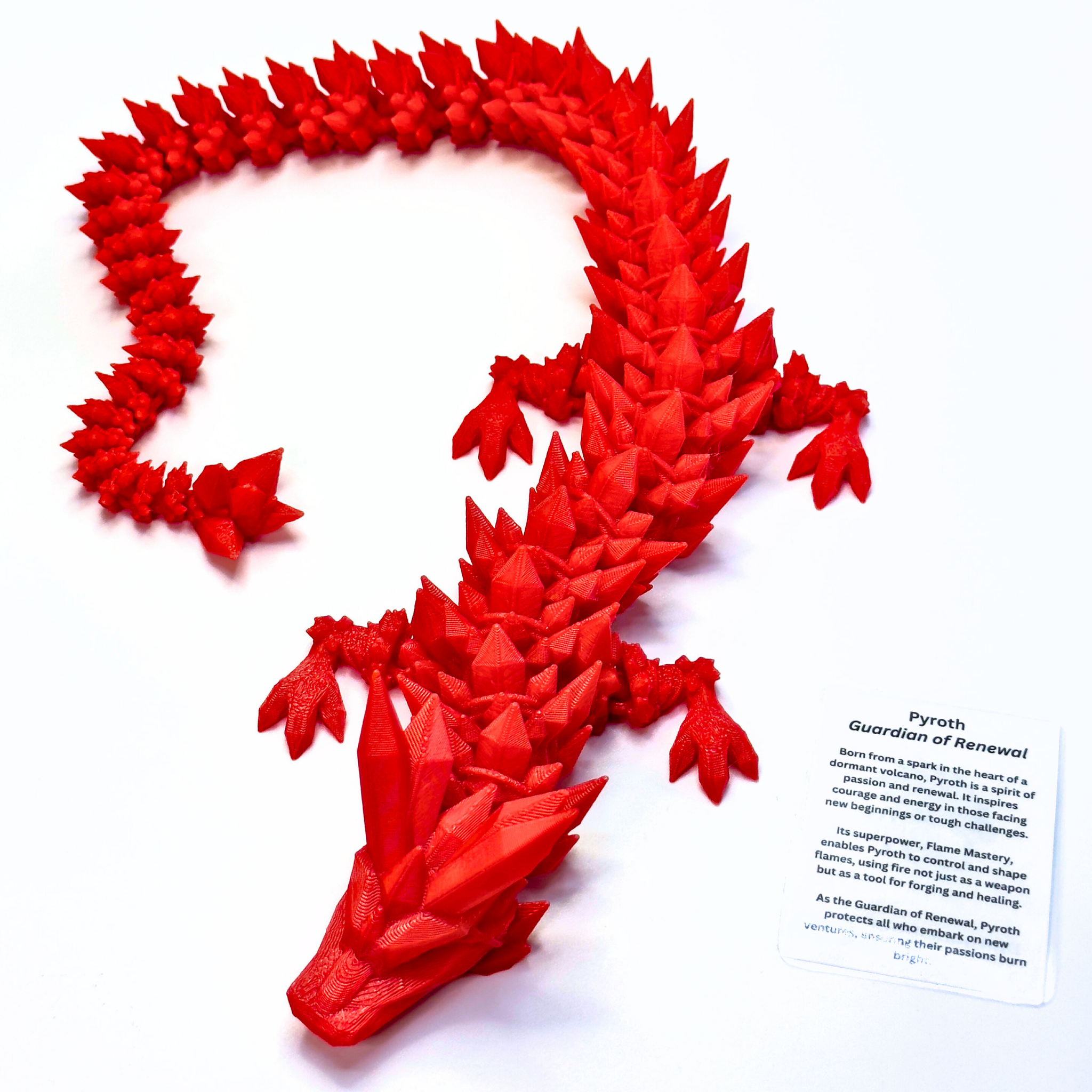 19IN Crystal Dragon - Crystal Dragons - Dragon Fidgets