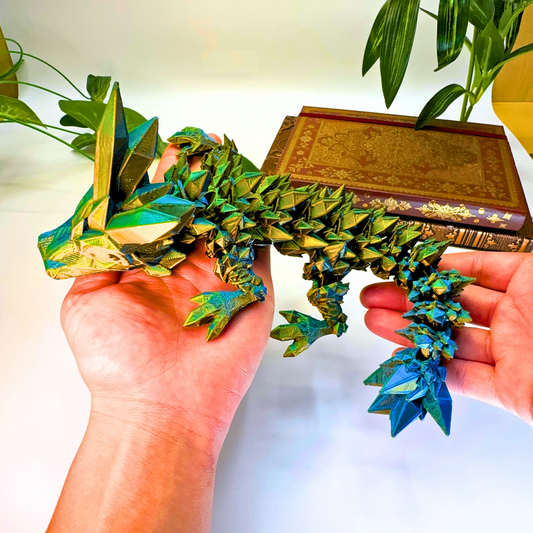 12IN Baby Crystal Dragon - Crystal Dragons - Dragon Fidgets