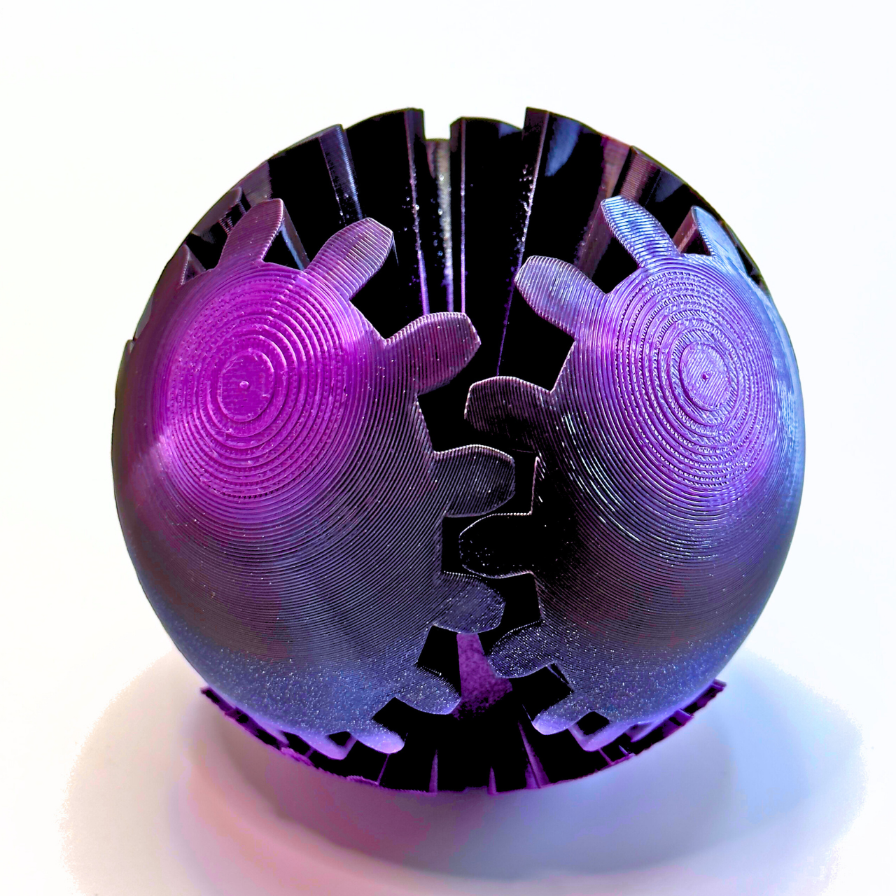 Large Gear Ball Fidget Toy - Gear Balls - Dragon Fidgets