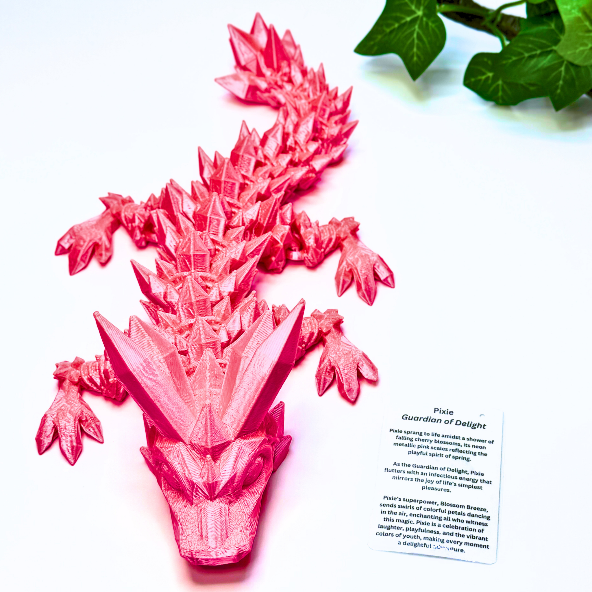 12IN Baby Crystal Dragon - Crystal Dragons - Dragon Fidgets