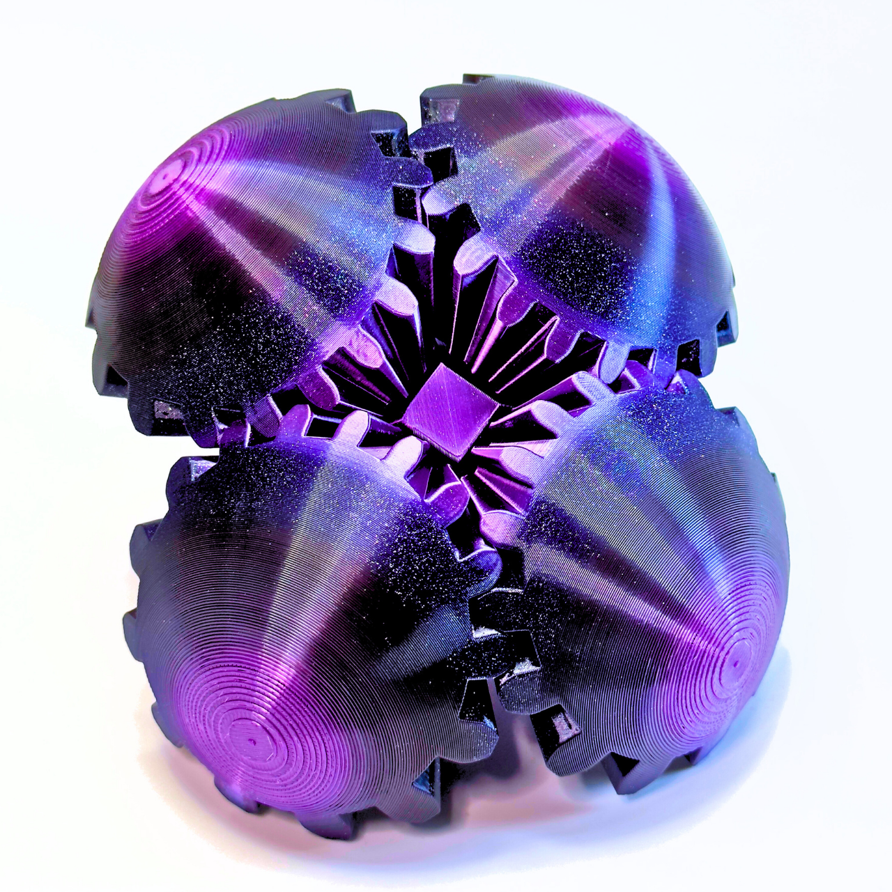 Large Gear Ball Fidget Toy - Gear Balls - Dragon Fidgets