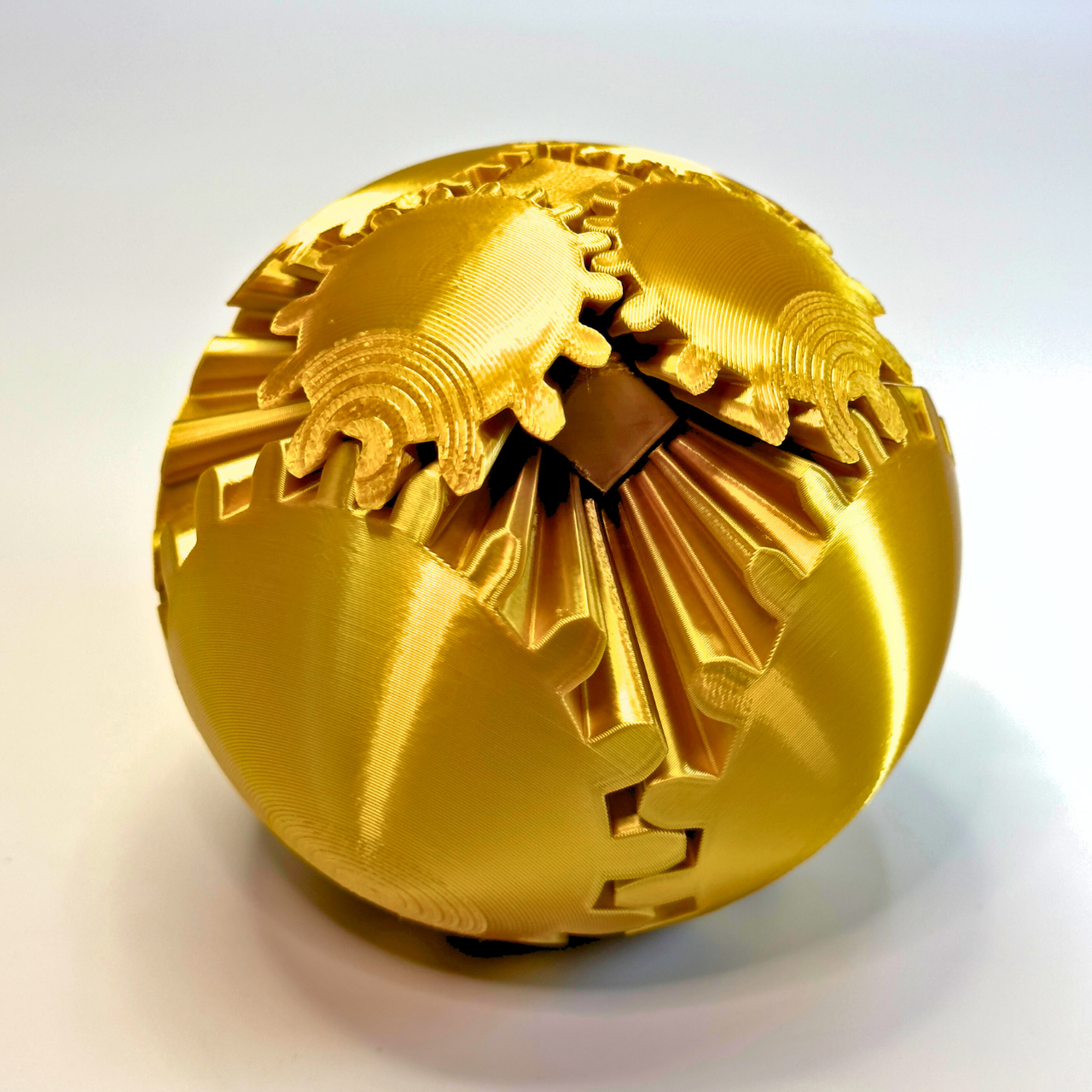 Large Gear Ball Fidget Toy - Gear Balls - Dragon Fidgets