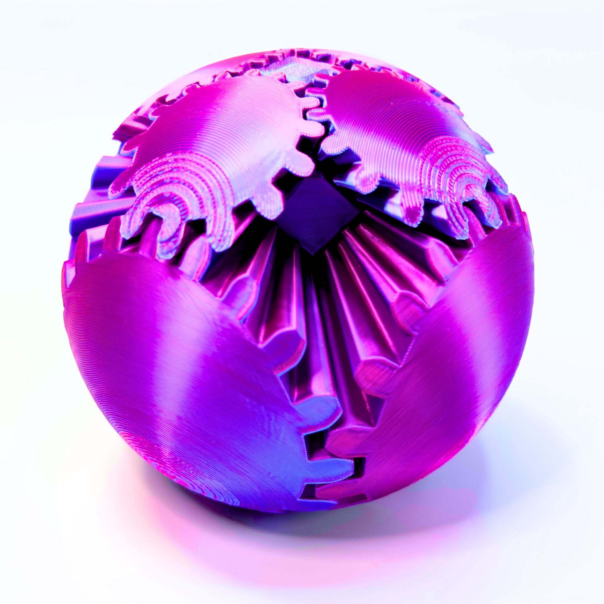 Large Gear Ball Fidget Toy - Gear Balls - Dragon Fidgets