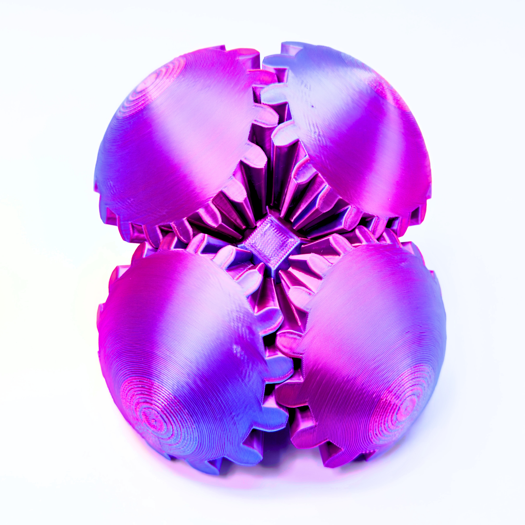 Large Gear Ball Fidget Toy - Gear Balls - Dragon Fidgets