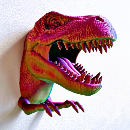 T-Rex Dinosaur Head Wall Mount Hanger