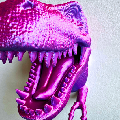 T-Rex Dinosaur Head Wall Mount Hanger