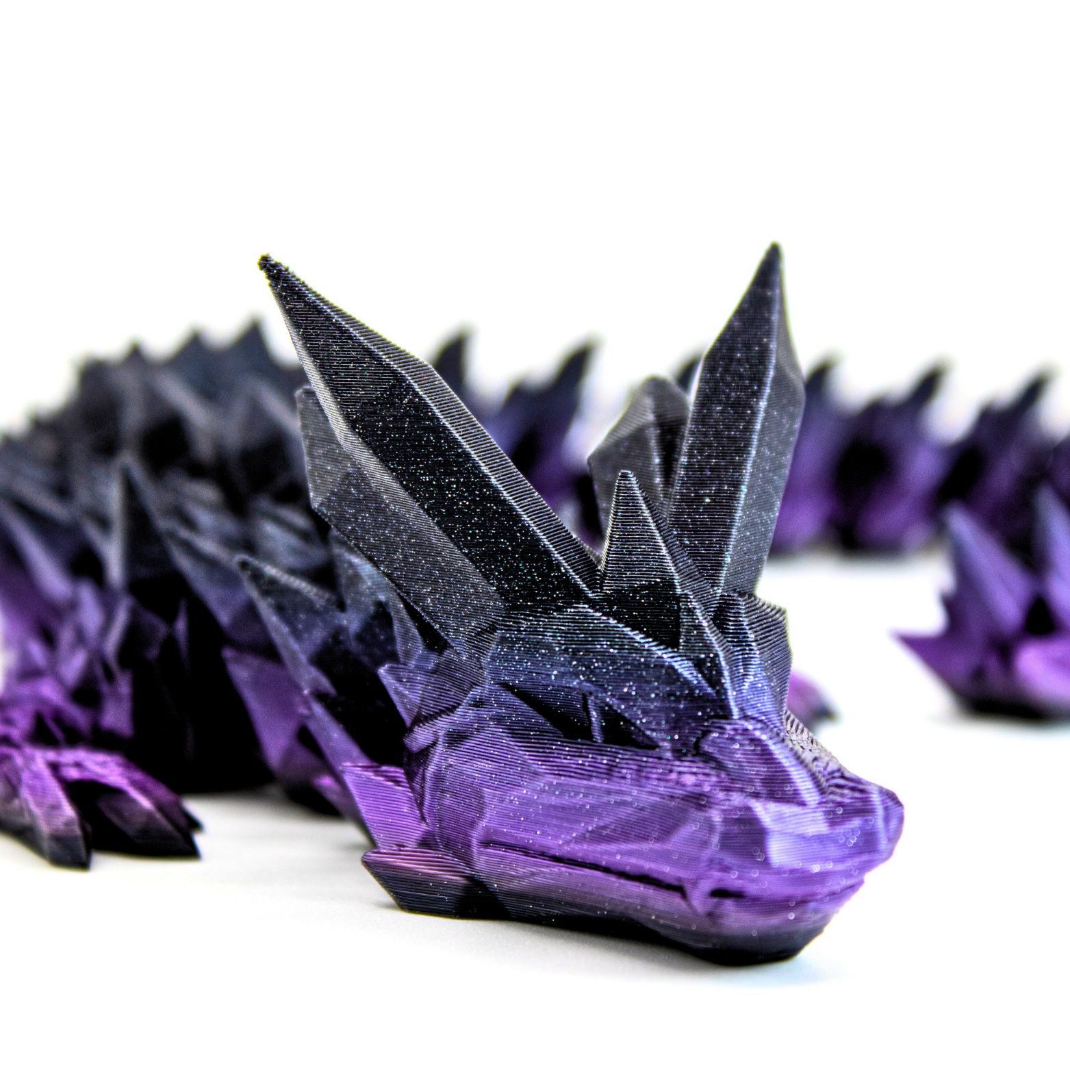 NEW! 19" Long Crystal Dragon - Collectable - Dragon Fidgets